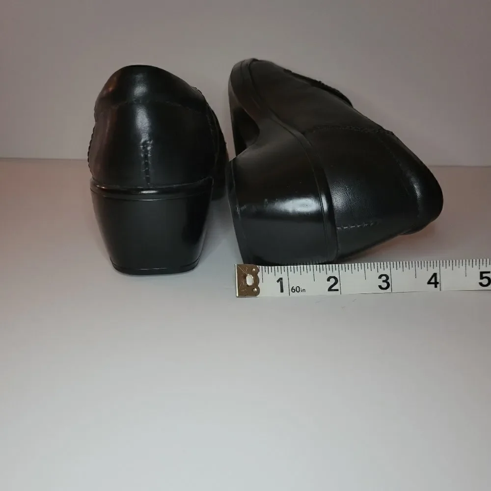 Clarks Leather Slip-on Black Shoe